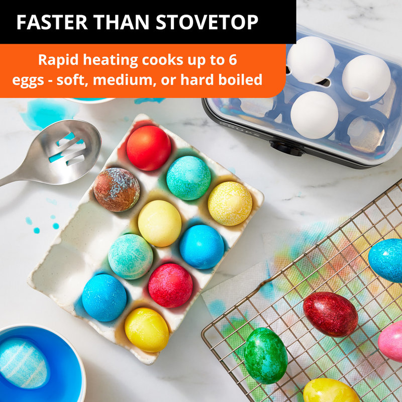 Krups Simply Electric Egg Cooker With Accessories. 6 Egg Capacity